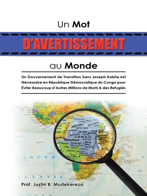 cover image of Un Mot D'avertissement Au Monde